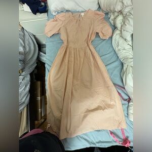 H&M light pink dress